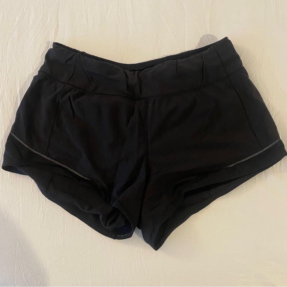 Lululemon High Rise Running Shorts - Picture 2 of 4